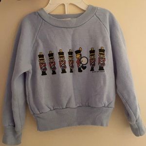 Vintage baby Christmas sweatshirt 12m